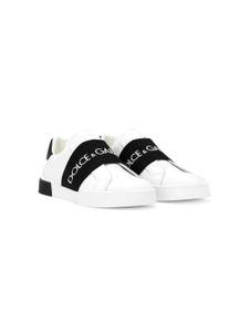 Dolce & Gabbana Kids chaussures de skate Portofino - Blanc