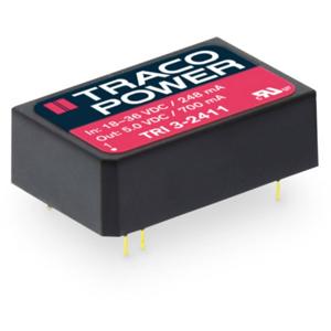 TracoPower TRI 3-0511 DC/DC-converter, print 700 mA 3.5 W Aantal uitgangen: 1 x Inhoud 1 stuk(s)