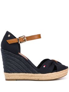 Tommy Hilfiger sandales à détail de nœud 100 - Bleu