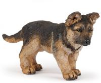 Plastic speelgoed figuur Duitse Herder pup 8 cm   -