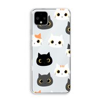 Katten: Pixel 4 XL Transparant Hoesje