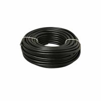 3 x 1 mm² rond snoer zwart 20 meter huishoudsnoer Max 7 5A 1500W