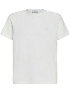 ETRO t-shirt en coton à imprimé cachemire - Blanc