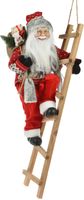 Kerstman op trap staand - Nampook