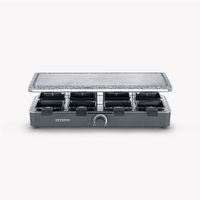 Severin RG 2378 Raclette-Partygrill raclette-apparaat 1300 W Zwart