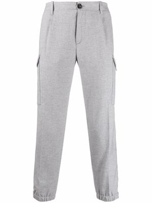 Brunello Cucinelli pantalon de costume droit - Gris