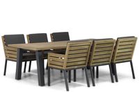 Lifestyle Dakota/Glasgow 240 cm dining tuinset 7-delig - thumbnail