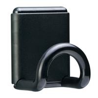 Kapstokhaak unilux magneet 1 haak zwart