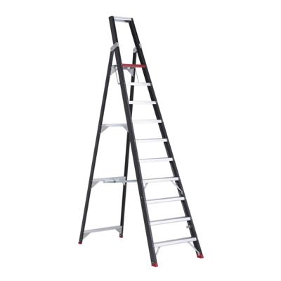Altrex enkel oploopbare trap - Taurus - TGB 10 - max. werkhoogte 4,35 m - 1 x 10 treden