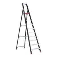 Altrex enkel oploopbare trap - Taurus - TGB 10 - max. werkhoogte 4,35 m - 1 x 10 treden
