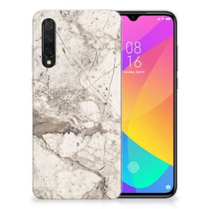 Xiaomi Mi 9 Lite TPU Siliconen Hoesje Marmer Beige