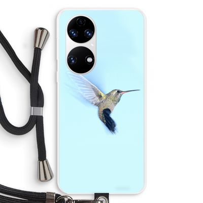 Kolibri: Huawei P50 Transparant Hoesje met koord