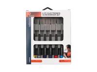 Set van 6 precisieschroevendraaiers (plat/ph) - Velleman