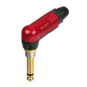 Neutrik NP2RX-AU-SILENT kabel-connector Plug Zwart, Brons, Rood