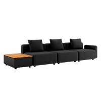 Cobana Lounge Sofa - 3 seater w/ Patio Storage Table