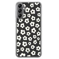 Samsung Galaxy A14 hybride hoesje - Retro bloempjes