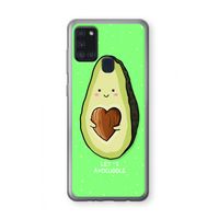 Avocuddle: Samsung Galaxy A21s Transparant Hoesje