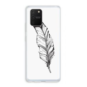 Pluim: Samsung Galaxy S10 Lite Transparant Hoesje