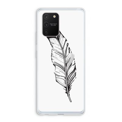 Pluim: Samsung Galaxy S10 Lite Transparant Hoesje