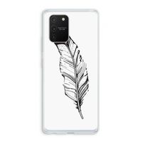 Pluim: Samsung Galaxy S10 Lite Transparant Hoesje