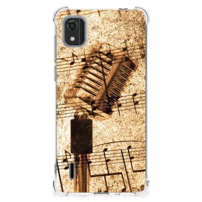 Nokia C2 2nd Edition Anti-shock Hoesje met foto Bladmuziek Nokia C2 2nd Edition Anti-shock Hoesje met foto Bladmuziek