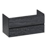 Brauer Joy Edge - Onderkast - 100 cm - met 2 Softclose Lades Greeploos en 1 Sifon Uitsparing - Damascus