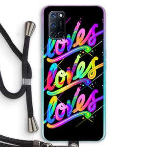 Loves: Oppo A72 Transparant Hoesje met koord