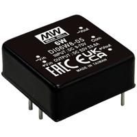 Mean Well DI06W8-12 DC/DC-converter, print 48 V/AC -12 V 0.25 A 6 W Aantal uitgangen: 2 x Inhoud 1 stuk(s) - thumbnail