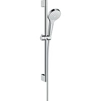 Hansgrohe Croma select s glijstangset 65cm vario wit chroom 26562400 - thumbnail