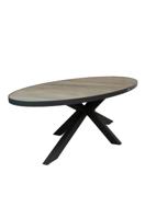 Qopps Kismo ovale tuintafel 240 x 110 ceramische top