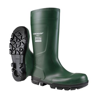Dunlop NB2KL01 Work it PVC Laars S5 | Groen | Maat 48 - 8713197372783