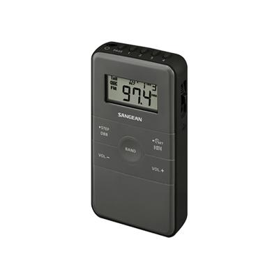 Portable Digitale Radio Sangean Zwart AM/FM Herlaadbaar