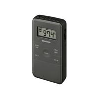 Portable Digitale Radio Sangean Zwart AM/FM Herlaadbaar