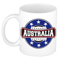 Australia / Australie logo supporters mok / beker 300 ml - feest mokken