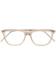 Saint Laurent Eyewear lunette de vue à monture papillon - Tons neutres