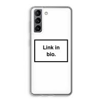 Link in bio: Samsung Galaxy S21 Transparant Hoesje