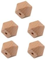 Durable Houten Hexagonkralen 5 stuks