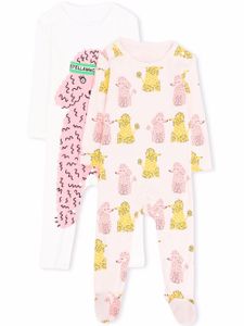 Stella McCartney Kids combinaison imprimée - Rose