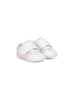 Dolce & Gabbana Kids logo-print leather sneakers - Rose