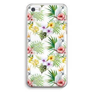 Gele kuif: iPhone 5 / 5S / SE Transparant Hoesje