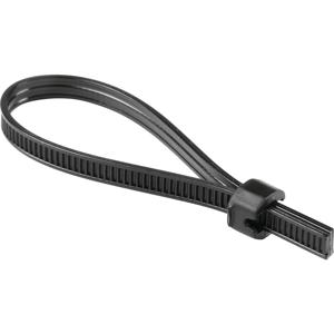 HellermannTyton Strap Black ATS3080-PA66HIRHSUV-BK Sluitband 102-66110 Bundel-Ø (bereik) 80 mm (max) UV-stabiel, Stootbestendig, Hittebestendig Zwart 500 m