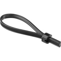 HellermannTyton Strap Black ATS3080-PA66HIRHSUV-BK Sluitband 102-66110 Bundel-Ø (bereik) 80 mm (max) UV-stabiel, Stootbestendig, Hittebestendig Zwart 500 m - thumbnail