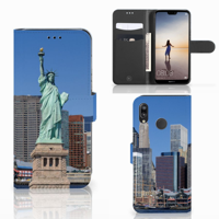 Huawei P20 Lite | Flip Cover | Vrijheidsbeeld