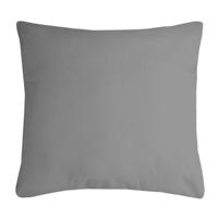 Stof Textile sierkussen Nelson - grijs - 40 x 40 cm - bank kussens - polyester