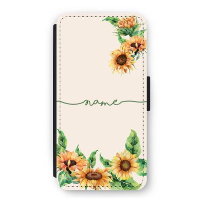 Zonnebloemen: iPhone 12 Flip Hoesje