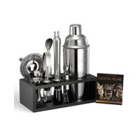 VEVOR Cocktailshakerset 13-delig. Bar Tools RVS Barmanset Mixer
