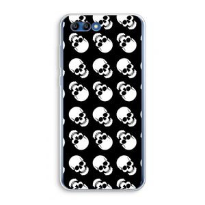 Musketon Skulls: Honor 10 Transparant Hoesje