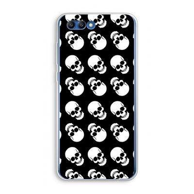 Musketon Skulls: Honor 10 Transparant Hoesje