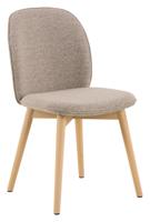 Bendt Eetkamerstoel 'Tijn' Bouclé, kleur Beige