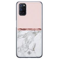 Oppo A72 siliconen hoesje - Rose all day